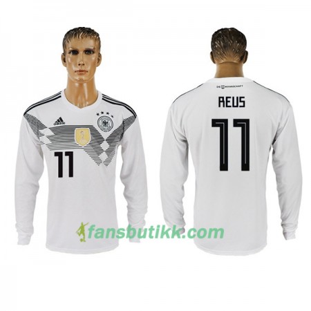 Fotball-VM 2018 Tyskland drakt Reus 11 Hjemmetrøye Langermet